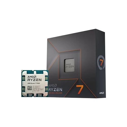 AMD RYZEN 7 7700X PC Processor side view