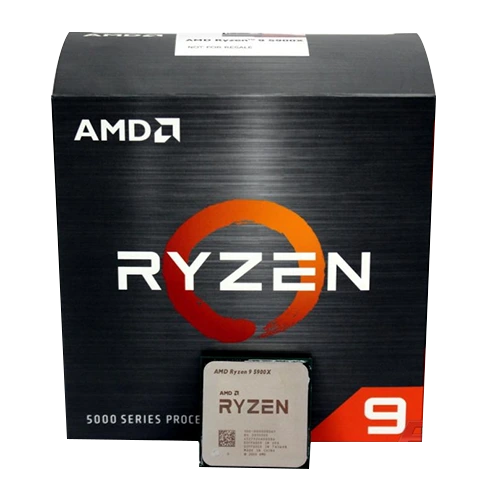 AMD RYZEN 9 5900X Desktop Processor front view