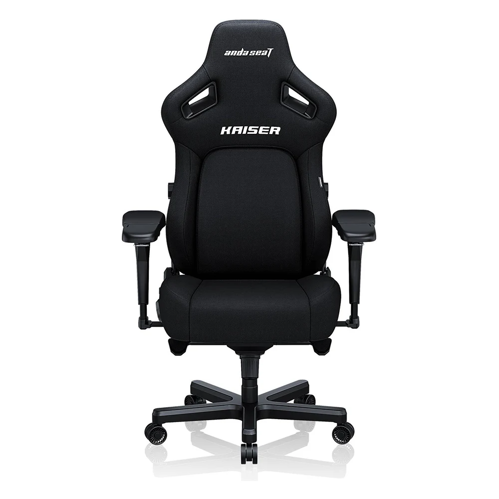 andaseat-kaiser-4-large-gaming-chair-black AndaSeat Kaiser 4 Fabric Gaming Chair Black