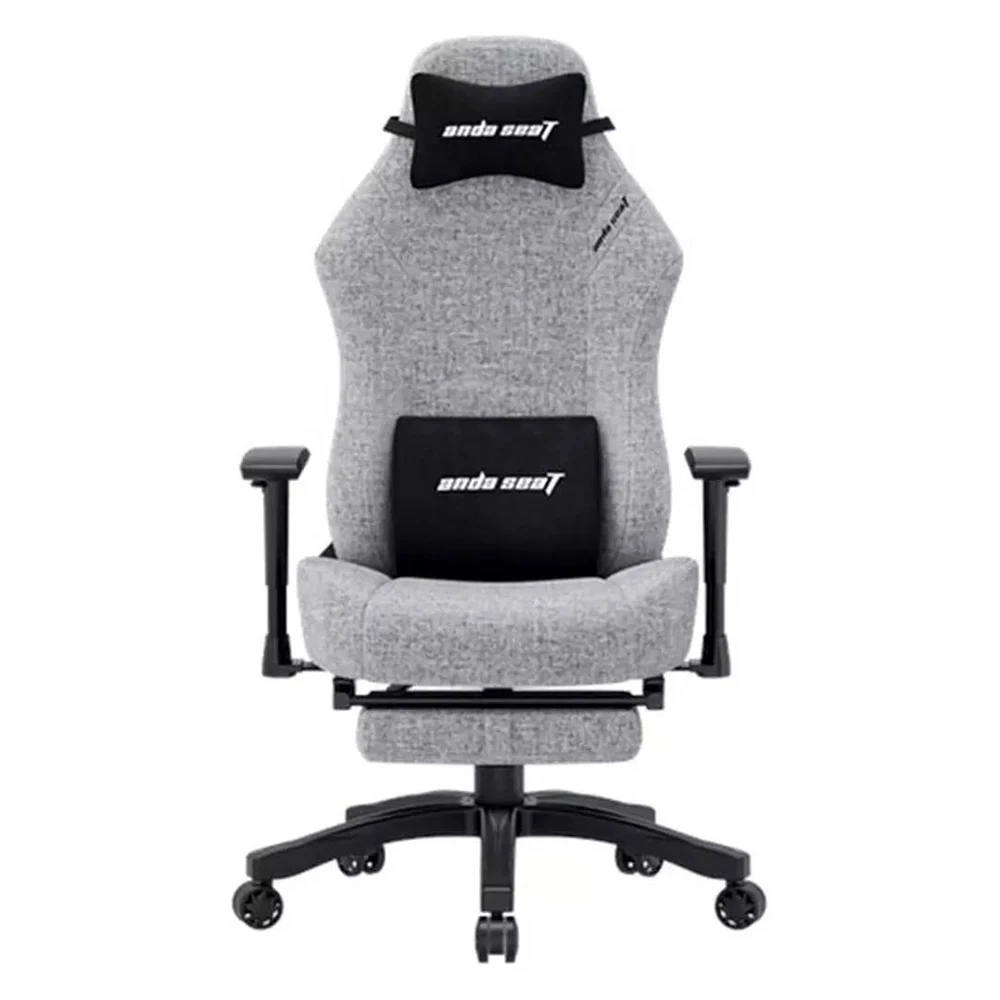 andaseat-luna-pro-gaming-chair-gray AndaSeat Luna Pro Gaming Chair with Footrest Gray