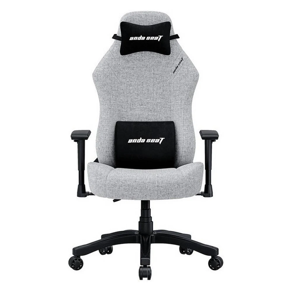 andaseat-luna-series-gaming-chair-gray AndaSeat Luna Fabric Gaming Chair Gray