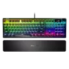SteelSeries APEX 7 Mechanical Switch Gaming Keyboard, OLED Smart Display, 50 million key presses, Series 5000 metal frame
