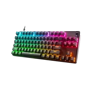 SteelSeries APEX 9 TKL​ Gaming Keyboard, OptiPoint optical switches, 1.5mm keystroke, 0.2ms response time, 33% faster actuation