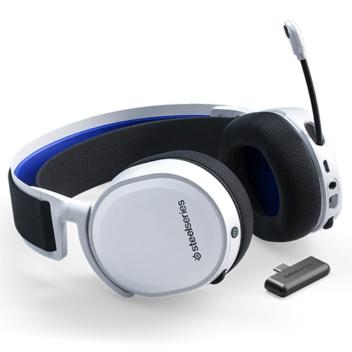 SteelSeries Arctis 7P Wireless Gaming Headset, Lossless 2.4 GHz wireless audio, 24-hour battery life