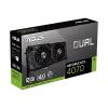 Asus GeForce DUAL RTX4070 12GB GDDR6X Graphicx card box view