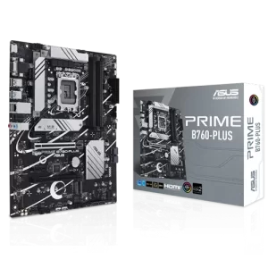 ASUS PRIME B760-PLUS Motherboard Close to the Box