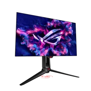 ASUS ROG Swift OLED PG27AQDP QHD gaming monitor ― 27-inch (26.5-inch viewable) WOLED panel, 480 Hz (above 360Hz), 0.03 ms (GTG), G-SYNC