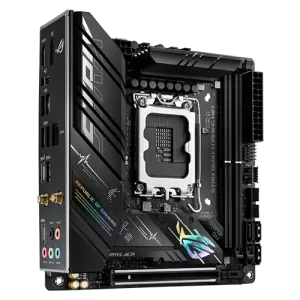 ASUS ROG Strix B660-I Gaming WIFI AMD Mini-ITX Motherboard Side View