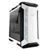 Asus Tuf Gaming GT501 White Edition PC Case, Mid Tower, Supports up to EATX with Metal Front Panel, 140mm PWM Fan, Radiator Space Reserved, USB 3.1 Gen 1, 120mm RGB Fan, Allay & Fabric Handles