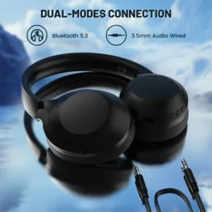 attack-shark-g300-anc-foldable-ultra-light-dual-mode-headphones-black 1