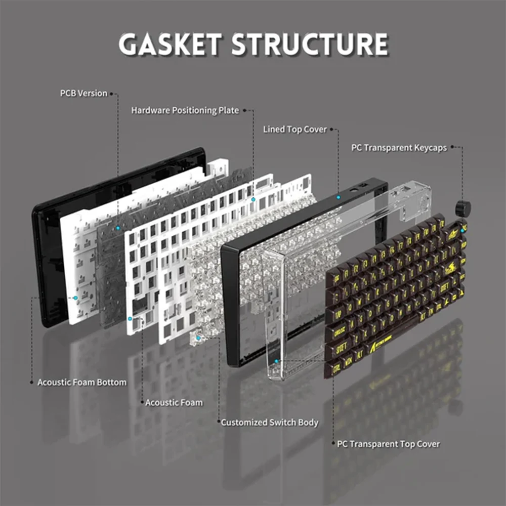 attack-shark-k75-transparent-mechanical-keyboard-black 2