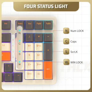 attack-shark-k98-wired-hot-swap-gaming-keyboard-black-orange 1