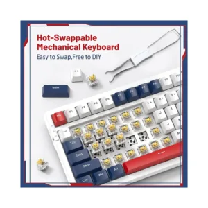 attack-shark-k98-wireless-mechanical-keyboard-blue-red 2