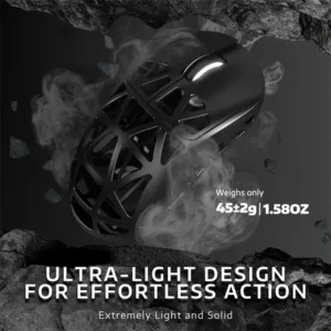 attack-shark-r2-magnesium-alloy-paw3950-gaming-mouse-black 2