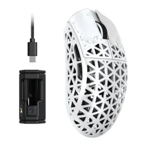 attack-shark-r5-ultra-carbon-fiber-wireless-8k-paw3950max-gaming-mouse-white