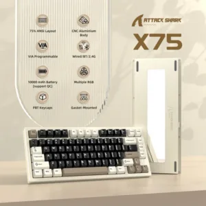 attack-shark-x75-full-aluminum-keyboard-grey 1