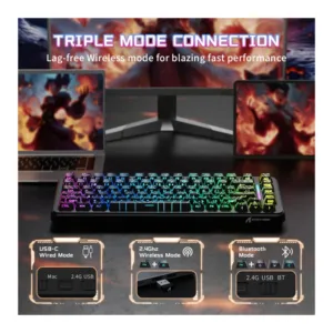 attack-shark-x82pro-he-wireless-rapid-trigger-gaming-keyboard-black 2