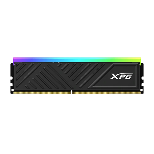 XPG Spectrix D35G RGB DDR4 3600MHz CL 18 16GB (2x8GB) Desktop Memory Kit, PC4-28800 RAM 288-Pins UDIMM, Black Heatsink | AX4U36008G18I-DTBKD35G