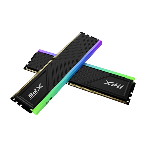 ADATA XPG Spectrix D35G DDR4 32GB 16x2 Desktop Memory | AX4U320016G16A-DTWHD35G, 3200 MT/s, CL16 Latency, 1.35V Operating Voltage, Black