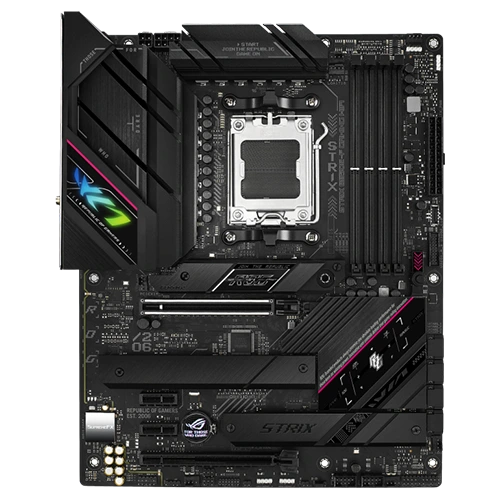 ROG Strix B650E-F Gaming WiFi Motherboard for pc front view