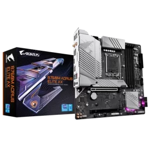 Gigabyte B760M Aorus Elite AX MATX Gaming Motherboard