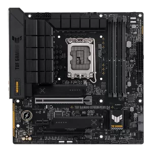 ASUS TUF GAMING B760M-PLUS D4 Micro-ATX Motherboard front view