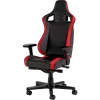 Noblechairs EPIC Compact Gaming Chair Black/Carbon/Red, Highly Sustainable PU Leather