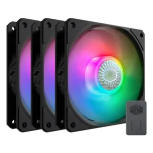 Cool Master SickleFlow Edge 120 ARGB 3-Pack Fan Kit Black