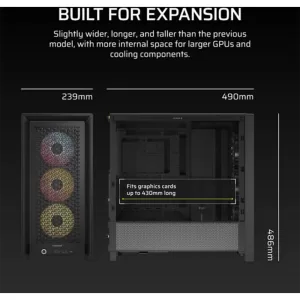 corsair-frame-4000d-rs-argb-modular-mid-tower-pc-case-black 3