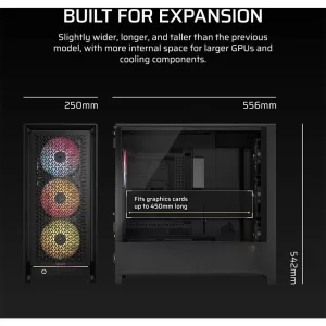 corsair-frame-5000d-rs-argb-high-airflow-mid-tower-pc-case-black 2