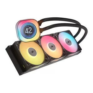 corsair-icue-link-titan-360-rx-lcd-liquid-cpu-cooler-black 2
