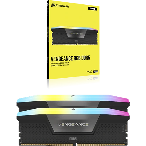 Corsair VENGEANCE RGB 48GB DRAM 7000MHz C40 Memory Kit With Box View