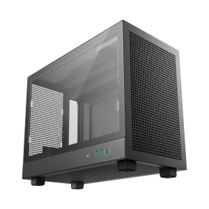 deepcool-ch160-plus-micro-atx-pc-case-black 1