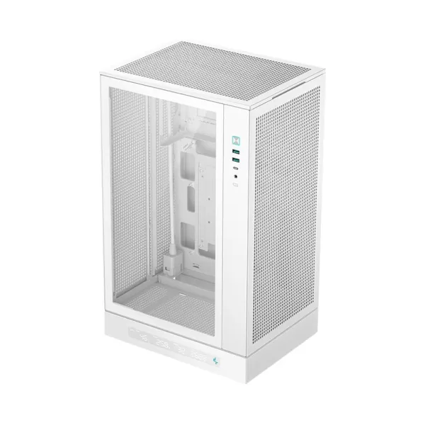 deepcool-ch270-digital-m-atx-pc-case-white 1