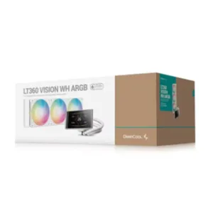 deepcool-lt360-vision-argb-cpu-liquid-cooler-white 1