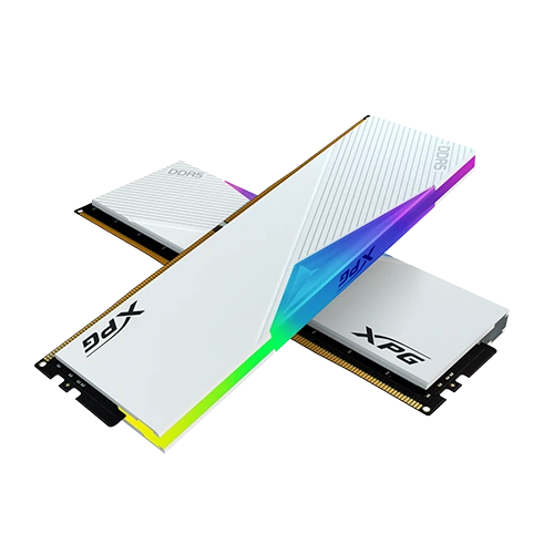 XPG Lancer DDR5 RGB 6000MHz 32GB (2x16GB) RAM Kit — White