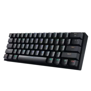 Redragon K530 PRO Draconic 60% Compact RGB Wireless Mechanical Keyboard, 3 modes connection, 61 keys, fully hot-swappable, 2.4Ghz wireless chips