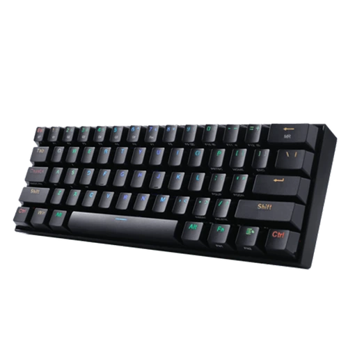 Redragon K530 PRO Draconic 60% Compact RGB Wireless Mechanical Keyboard, 3 modes connection, 61 keys, fully hot-swappable, 2.4Ghz wireless chips
