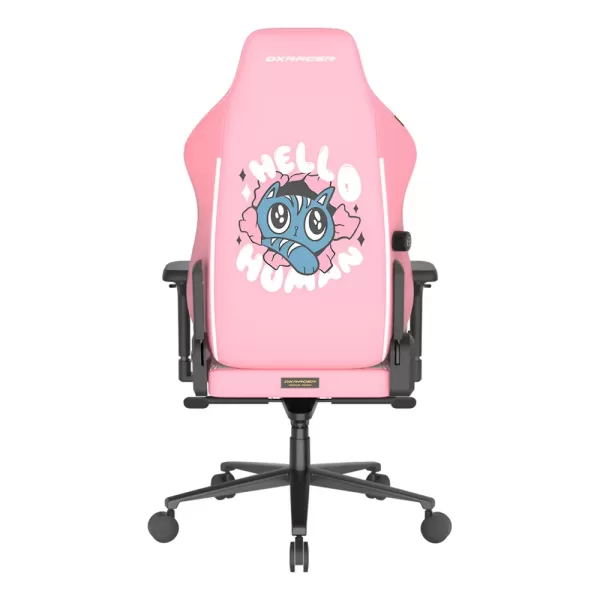 dxracer-craft-pro-hello-human-cat-large-gaming-chair-pink 3