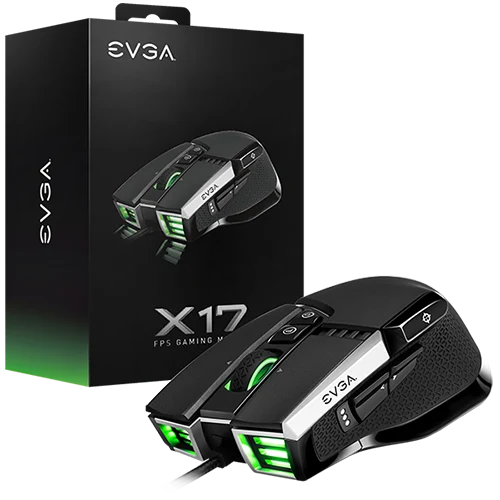 EVGA X17 Gaming Mouse With Box View