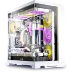 Lian Li O11 Dynamic EVO XL Full-tower Gaming PC Case — White