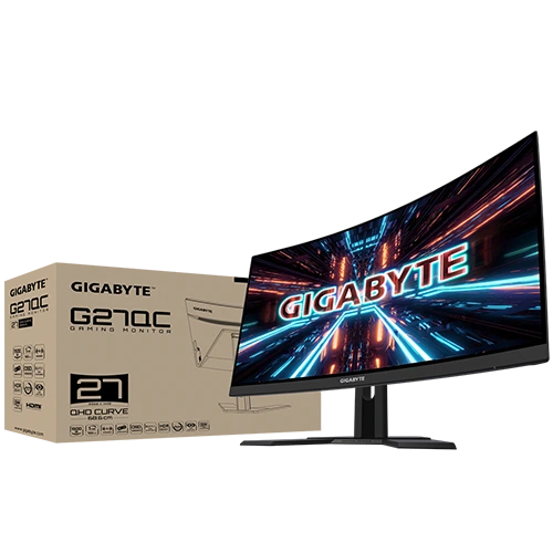 G27QCA 27-Inch Curved Monitor with Box