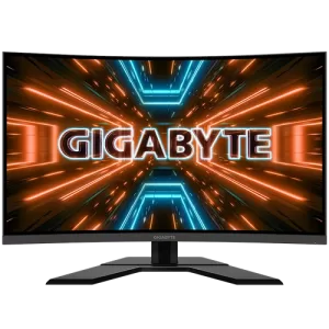 Gigabyte G32QC A Curved Gaming Monitor, 31.5" QHD Display