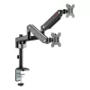 gameon-pole-mounted-gas-spring-dual-monitor-arm-black