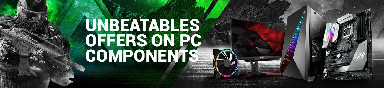 Gaming PC Components Banner