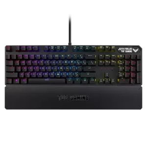 Asus RA05 TUF Gaming K3 RGB Wired Mechanical Keyboard view