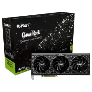 Palit GeForce RTX 4080 GameRock 16GB Graphics Card Close to the box view