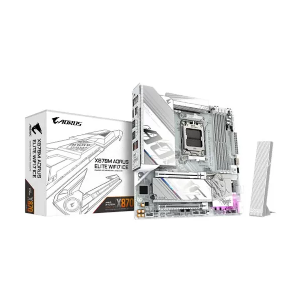 gigabyte-x870m-aorus-elite-wifi7-ice-am5-micro-atx-motherboard
