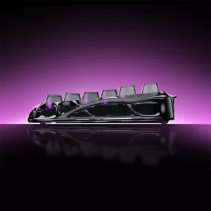 gravastar-mercury-v75-lite-hall-effect-magnetic-switch-transparent-black-gaming-keyboard 1