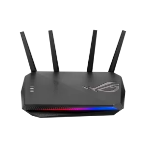 ASUS ROG Strix AX5400 WiFi 6 Gaming Router front view with 4 antenas